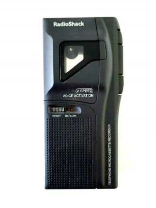 Radio Shack Trc - 300/43 - 476 Voice Activated Microcassette Tele - Recorder - Tape Box