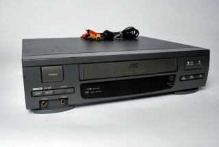 Jvc Hr - J410u Vcr 4 - Head Hi - Fi Vhs Player Recorder