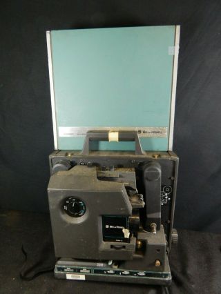 Vintage Bell & Howell 2592 Portable Projector Model 2592a 8mm 16mm Film