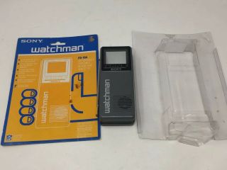 Sony Watchman Portable Tv Fd - 10a Handheld Television And