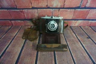 Vintage Agfa Isolette I Folding Camera 120 B2 Film Agnar F/4.  5 85mm Lens