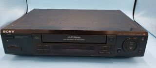 Sony Slv - 778hf Video Cassette Recorder