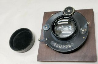 Antique Compur Shutter Kodak No 32 Anastigmat F 4.  5 6 3/8 Inch Lens
