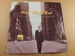 Wet Wet Wet : Love Is All Around : Vintage 7 " Vinyl Single From 1994