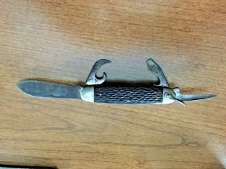 Vintage Ulster USA Boy Scouts of America BSA Multi Tool Pocket Knife 2