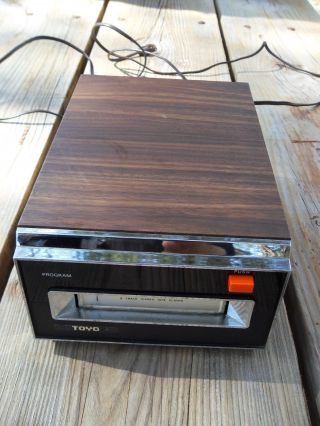 Vintage 1970s Toyo 8 Track Tape Player Stereo Cassette Deck Ch - 322a