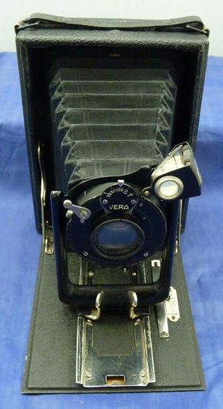 Vintage Folding Camera With Vero Lens C 89