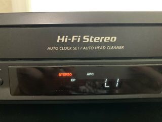 Sony Slv - N50 Hi - Fi Stereo Vhs Vcr -