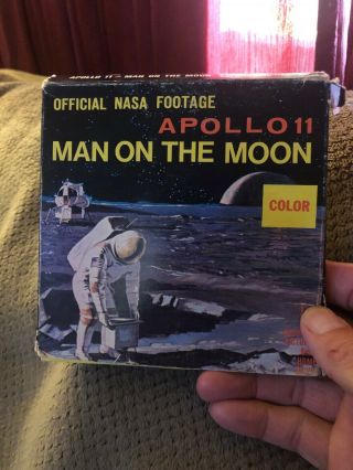 Apollo 11 Man On The Moon 8mm Film Color Official Nasa Footage (t3)