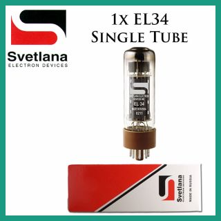1x Svetlana El34 | One / Single Tube |