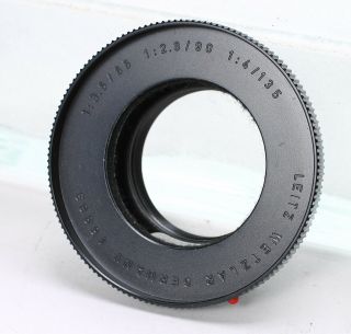 Leica Leitz 16863 M Lens 65mm 90mm 135mm To R Bellows Macro Adapter Ring