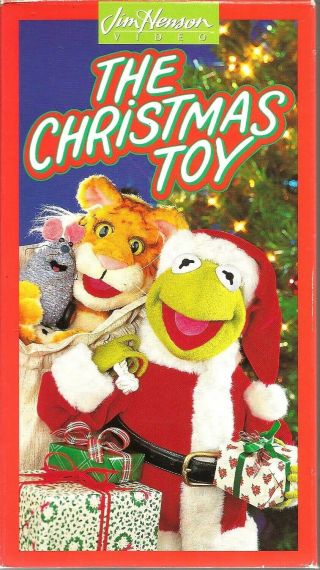 The Christmas Toy Vhs 1993 Jim Henson Muppets Kermit Children Family Vintage