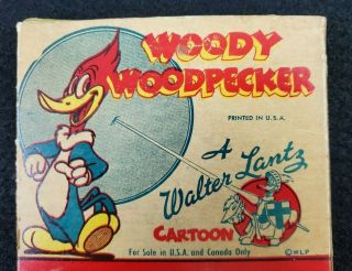 Woody Woodpecker Indian Whoopee 8mm Silent B&W Movie Castle Films 3