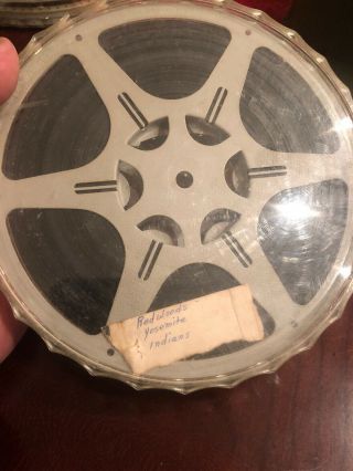 Redwoods Yosemite Native Americans Vacation Home Movie 16mm Mystery Film Estate