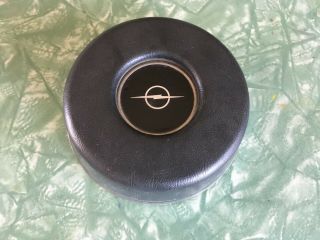1968 - 1973 Opel Gt Vintage Horn Button Steering Wheel Black Oem