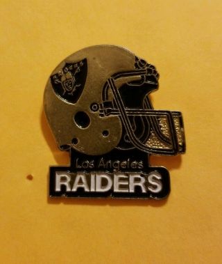 Vintage Nfl Los Angeles Now Las Vegas Raiders Helmet Lapel Pin