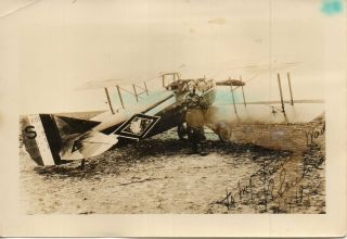 63437.  Vintage Wwi Airplane Photo 1917 France Spad S - Xiii Capt Soubiran Us 103rd