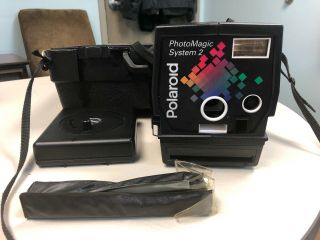 Polaroid Photo Magic System 2 Camera And Case.