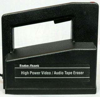 Radio Shack High Power Bulk Erase Video / Audio Tape Cat No.  44 - 233a
