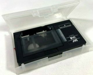 Jvc C - P7u S - Vhs Video Cassette Tape Vcr Player Motorized Adapter With Case