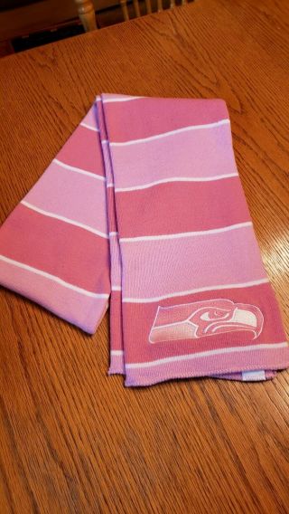 Seattle Seahawks Pink Scarf