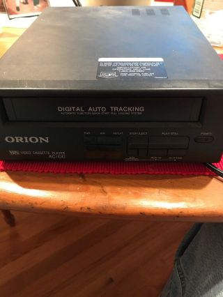 Sansui Vcp1500 Vhs Video Cassette Player Ac/dc W/ Infrared Remote Control