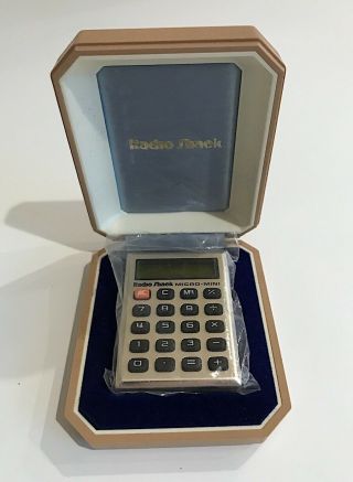 Radio Shack Ec - 222 Micro Mini Calculator 1978 Vintage