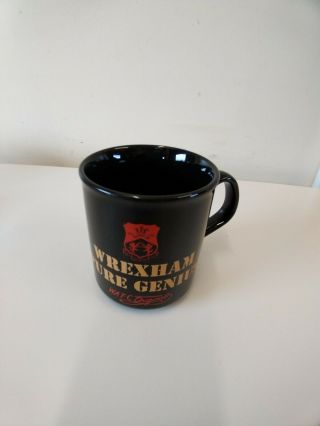 Wrexham Football Club Pure Genius Ceramic Mug Cup Vintage