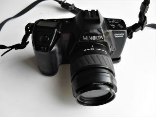 Minolta Dynax 7000i 35mm Black Slr Film Camera With 35 - 80mm Lens -