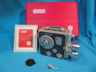 Eumig C3 M Movie Camera With Case