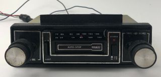 Vintage Kraco Kid - 581m Mini Indash Car Stereo Cassette Player Am/fm