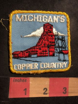 Vintage Michigan’s Copper Country Patch 92d6