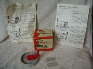 Vintage Imra Wool Cutter For Smyrna Work W/original Box And 2 Extra Blades