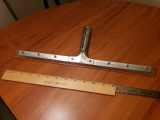 Vintage Frost King Aluminium Metal Windows Squeegee Made In Taiwan