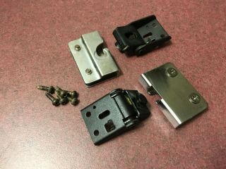 Sanyo Tp626 Turntable Parts - Dust Cover Hinges (pair)