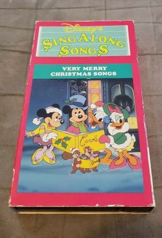 Disneys Sing Along Songs - Very Merry Christmas Songs Vintage Alternative Cover
