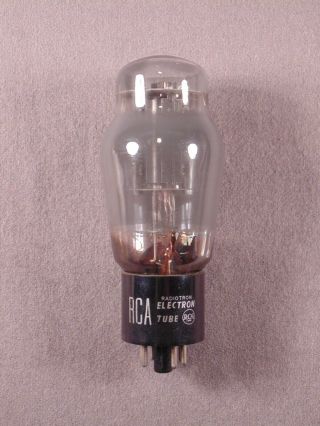 1 6l6g Rca Gray Glass Hifi Radio Amplifier Vacuum Tube Code 152