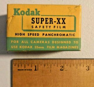 Vintage Kodak - Xx 135 Film 1950s High Speed Panchromatic - - 677