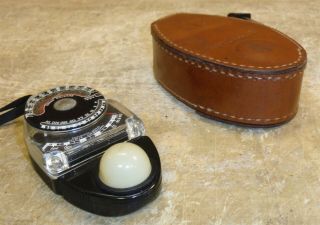 Norwood Director Model B - Exposure Meter w Leather Case S&H a1 3