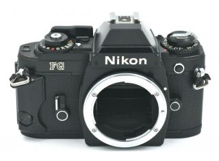Nikon Fg Black Camera Body / Repair / Display