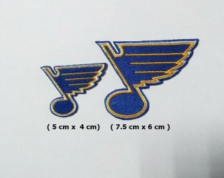 St.  Louis Blues Sport Logo Patch Iron And Sewing On Clothes