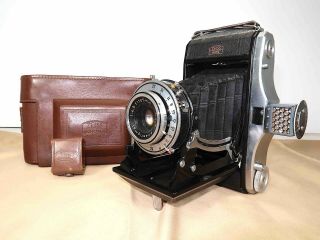 Zeiss Ikon Nettar 517/2 Folding Camera - 105mm F4.  5 Lens For Parts/repair