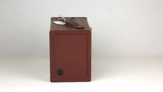 Antique Box Camera: ANSCO Red 120 Film B6034 3