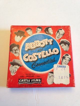 Old 8mm Film Abbott And Costello Castle Films High Flyers 816
