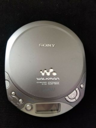 Sony Walkman D - F20 Discman Espmax Am Fm Cd Compact Disc Player - -