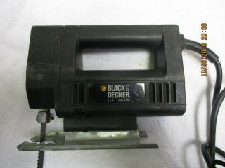 Black/decker 7548 Jig Saw 2.  2 A,  0 - 3200 Spm 120v Ac Only,  Vintage