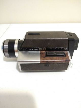 Kodak Xl55 Vintage 8 Movie Camera With Carrying Case.