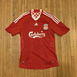 Fc Liverpool 2008/2009/2010 9 Torres Home Size S Adidas Football Shirt Jersey