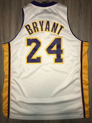 Kobe Bryant Los Angeles Lakers Men ' s XL Adidas Swingman NBA Jersey 2