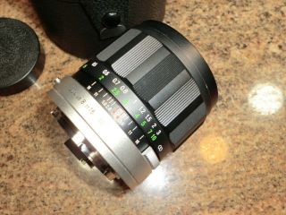 Soligor Wide - Auto 1:2.  8 f=28mm Camera Lens 35MM Film,  Lens Caps Case 3